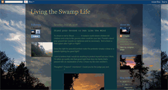 Desktop Screenshot of livingtheswamplife.blogspot.com