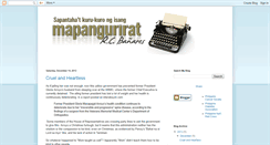 Desktop Screenshot of mapangurirat.blogspot.com