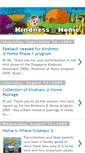 Mobile Screenshot of kindnessathome.blogspot.com