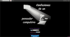 Desktop Screenshot of elpensadorcompulsivo.blogspot.com