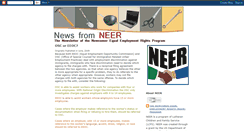 Desktop Screenshot of newsfromneer.blogspot.com