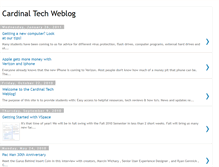 Tablet Screenshot of cardinaltech.blogspot.com