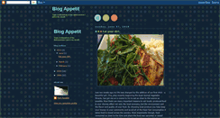 Desktop Screenshot of blog-appetit.blogspot.com