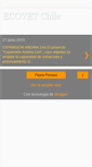 Mobile Screenshot of ecovetchile.blogspot.com