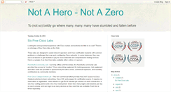 Desktop Screenshot of noheronozero.blogspot.com