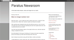 Desktop Screenshot of paratusclientnewsroom.blogspot.com