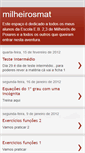 Mobile Screenshot of milheirosmat.blogspot.com