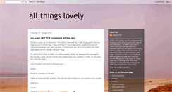 Desktop Screenshot of anna-allthingslovely.blogspot.com