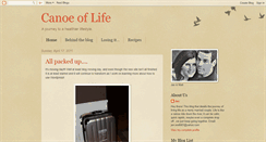 Desktop Screenshot of canoeoflife.blogspot.com
