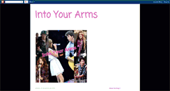 Desktop Screenshot of niley-intoyourarms.blogspot.com