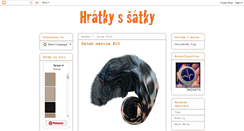 Desktop Screenshot of hratkyssatky.blogspot.com