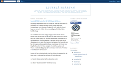 Desktop Screenshot of ljusblahjartan.blogspot.com