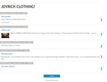 Tablet Screenshot of joyrichclothing.blogspot.com