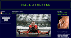 Desktop Screenshot of maleathletes.blogspot.com