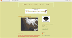 Desktop Screenshot of capersinthecornstate.blogspot.com