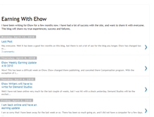 Tablet Screenshot of earningwithehow.blogspot.com