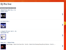 Tablet Screenshot of djprolive.blogspot.com