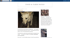 Desktop Screenshot of foodandfarm.blogspot.com