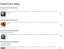 Tablet Screenshot of foodandfarm.blogspot.com