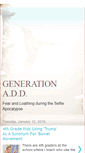 Mobile Screenshot of generation-add.blogspot.com