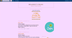 Desktop Screenshot of beadeesblog.blogspot.com