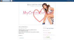 Desktop Screenshot of mycrazydesigns.blogspot.com
