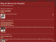 Tablet Screenshot of marcosdohospitall.blogspot.com