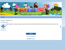 Tablet Screenshot of farm-ville-pro.blogspot.com