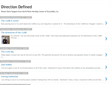Tablet Screenshot of directiondefined.blogspot.com