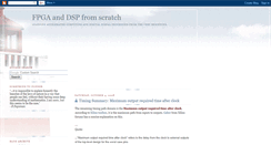Desktop Screenshot of fpga-dsp-scratch.blogspot.com