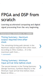 Mobile Screenshot of fpga-dsp-scratch.blogspot.com