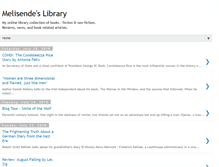 Tablet Screenshot of melisendeslibrary.blogspot.com