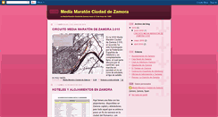 Desktop Screenshot of mediamaratonciudaddezamora.blogspot.com