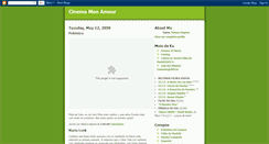 Desktop Screenshot of cinema-monamour.blogspot.com
