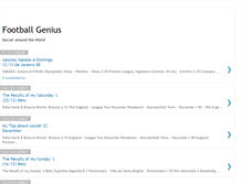 Tablet Screenshot of footballbygenius.blogspot.com