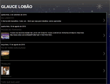 Tablet Screenshot of glaucelobao.blogspot.com