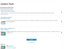 Tablet Screenshot of modemflash.blogspot.com