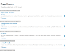 Tablet Screenshot of bookheaven.blogspot.com