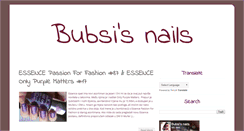 Desktop Screenshot of bubsi-nails.blogspot.com