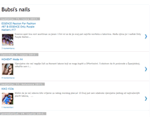 Tablet Screenshot of bubsi-nails.blogspot.com