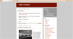 Desktop Screenshot of coderscompass.blogspot.com