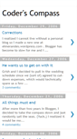 Mobile Screenshot of coderscompass.blogspot.com
