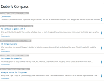 Tablet Screenshot of coderscompass.blogspot.com
