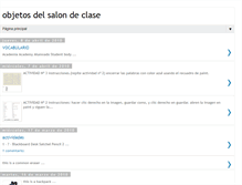 Tablet Screenshot of objetosclase.blogspot.com