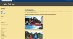 Desktop Screenshot of minfriidrett.blogspot.com