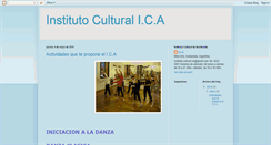 Desktop Screenshot of instituto-ica.blogspot.com