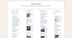 Desktop Screenshot of malaysiakita-bakaq.blogspot.com