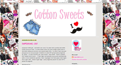 Desktop Screenshot of cottonsweets.blogspot.com
