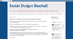 Desktop Screenshot of insidedodgers.blogspot.com