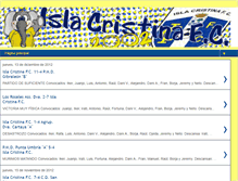 Tablet Screenshot of islacristinafc2002.blogspot.com